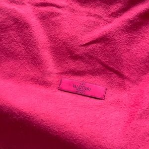 Vintage Valentino silk rose bag in purple hues (like new)